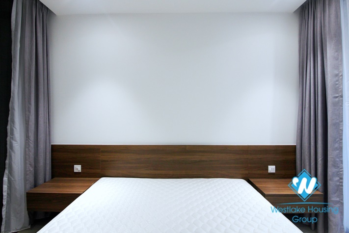 A good quality 1 bedroom apartment with balcony for rent in To Ngoc Van st, Tay Ho